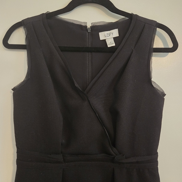 Ann Taylor Loft dress size 0 black - Picture 2 of 3